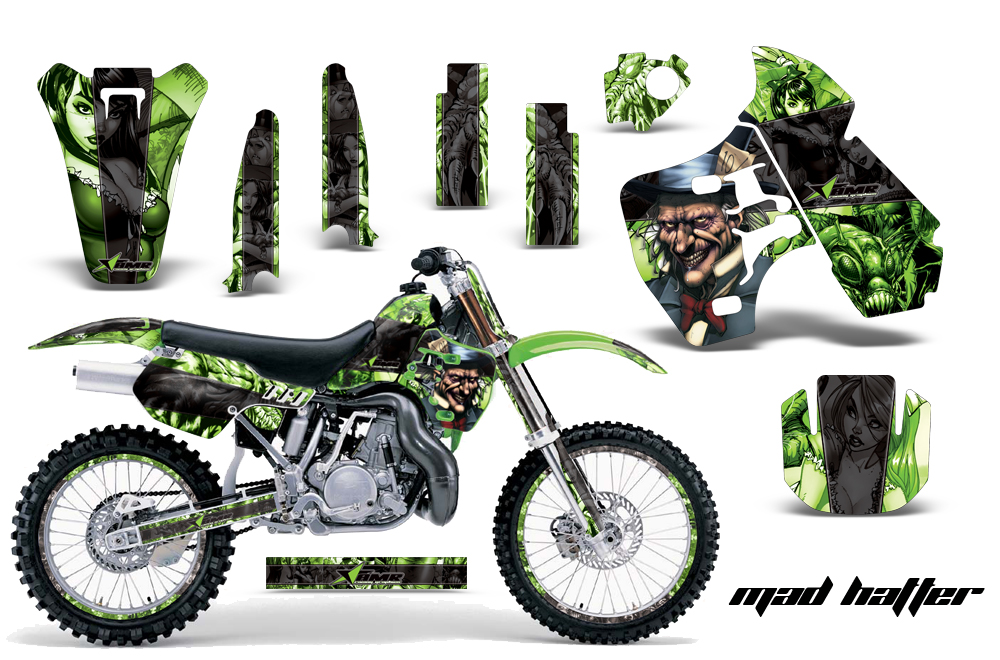 Kawasaki KX 500 88-04 NP Graphic Kit MH GB NPs